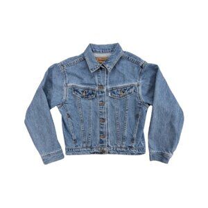 vintage 90's Levi's cropped denim jacket